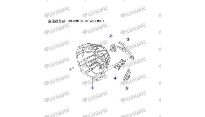 Картер сцепления Great Wall Hover