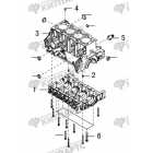 Основание блока цилиндров