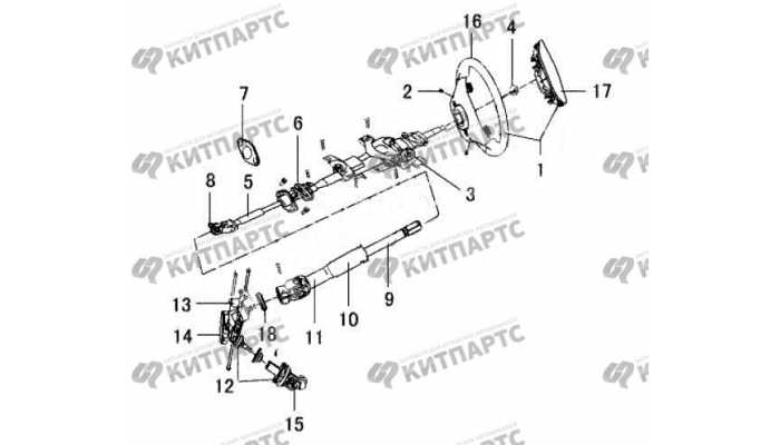 Рулевая колонка Great Wall Wingle